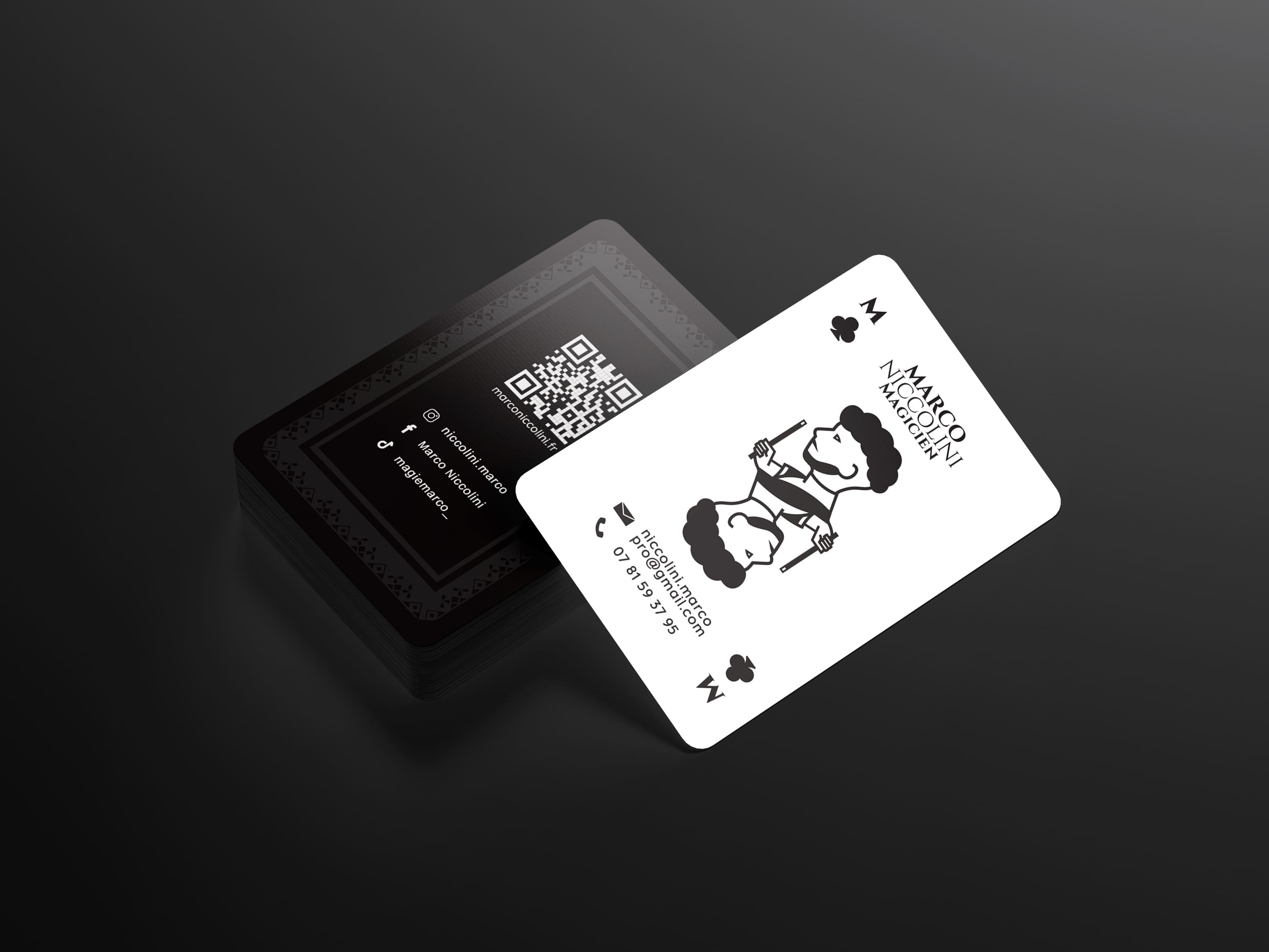 Cartes de visite de Marco