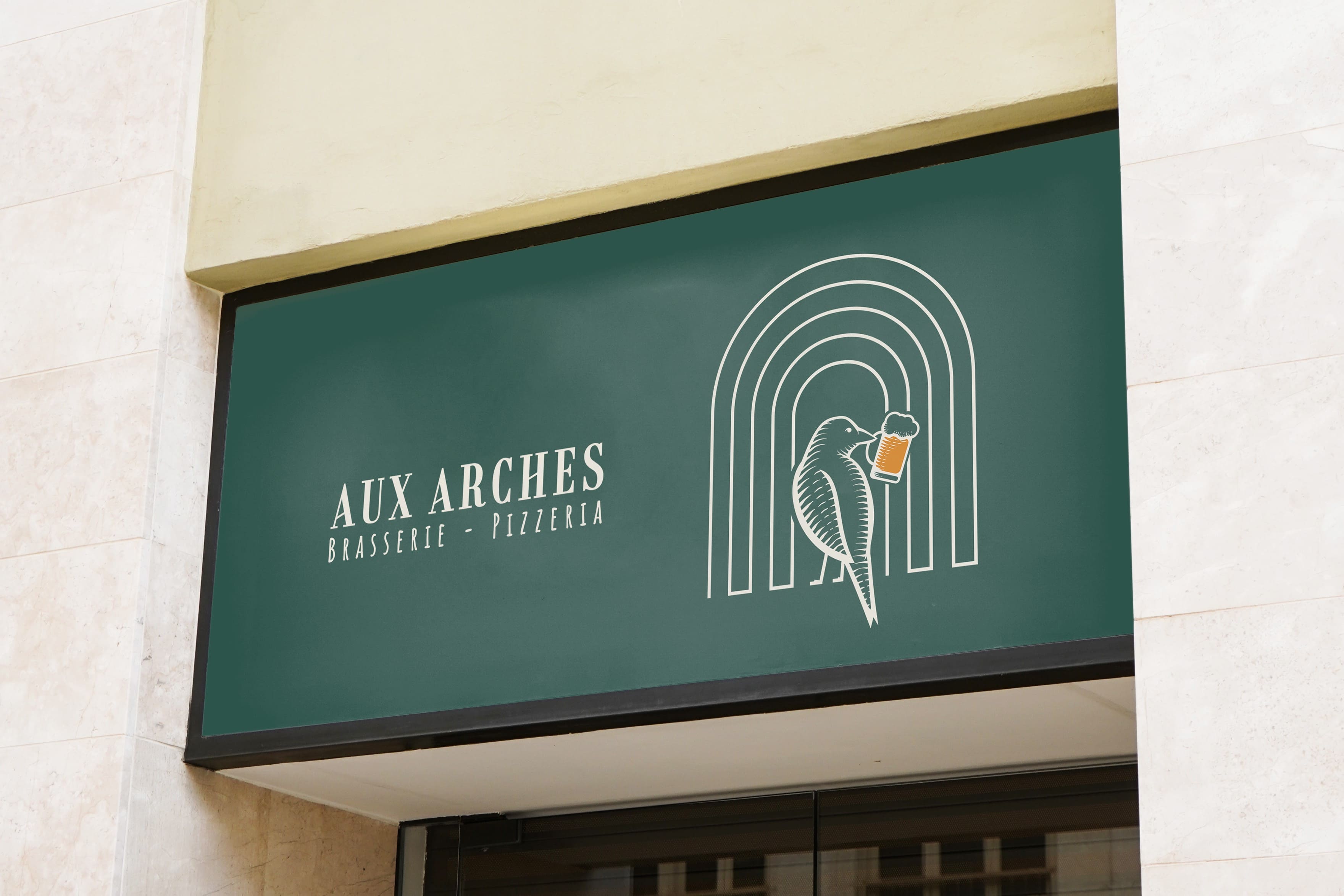 logo de la brasserie Aux Arches